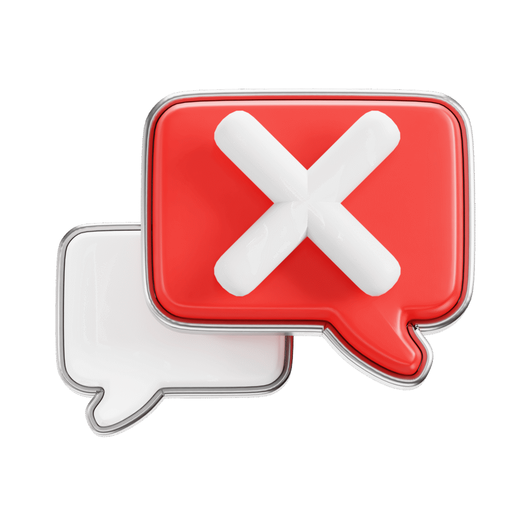 3D clipboard icon for poor ad quality in dental clinic advertising