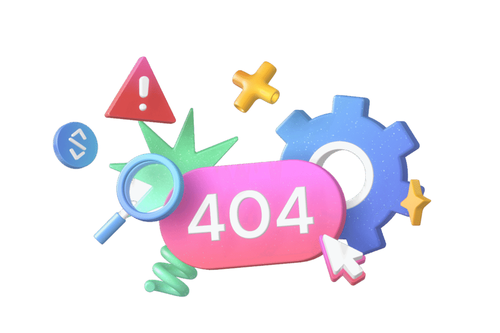 3D disconnect icon for landing page problems in dental marketing